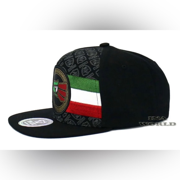 🧢🇲🇽MEXICAN Hat Hecho En Mexico Aguila Eagle Snapback Cotton Flat Bill Basebal - Picture 5 of 7
